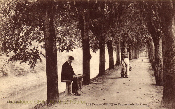 LIZY sur-OURCQ - Promenade du Canal